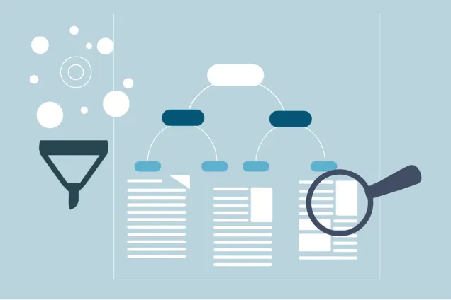 Illustration over coding of data. Illustration: K Jandér.