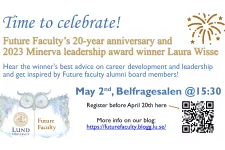 Future Faculty's 20-year anniversary and Minerva Award