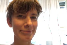 Anna-Karin Wihlborg smiles 