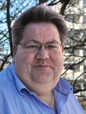 Portrait Andy Andersson. Photo.