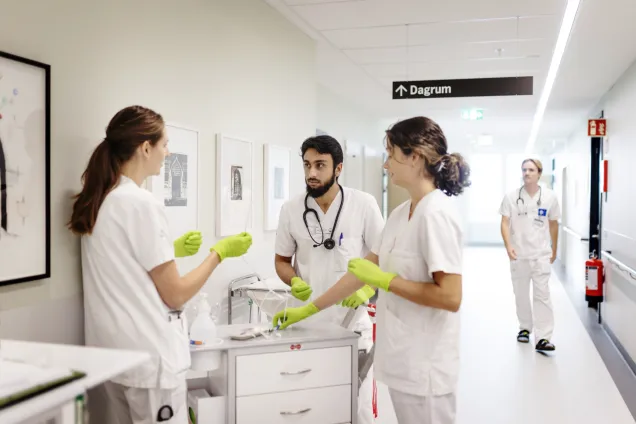 foto på läkarstduenter. foto.